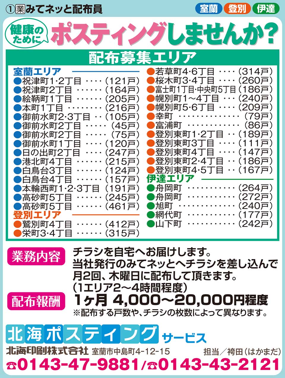 北海ポスティングサービス