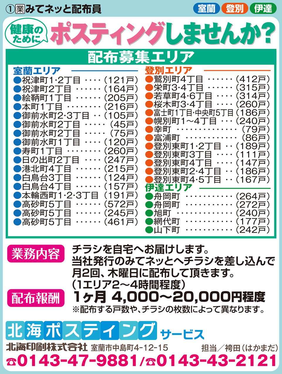 北海ポスティングサービス