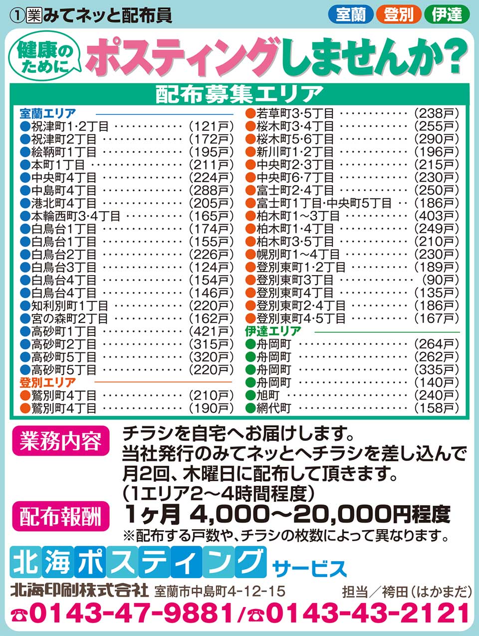 北海ポスティングサービス