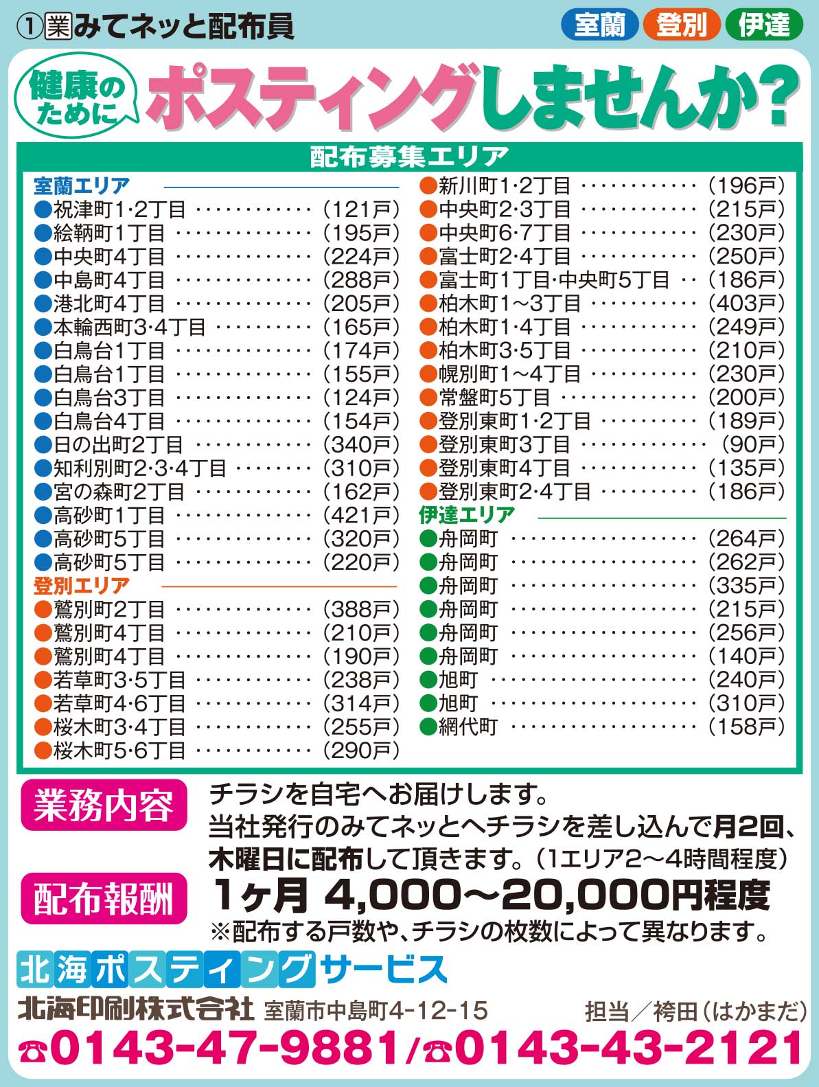 北海ポスティングサービス