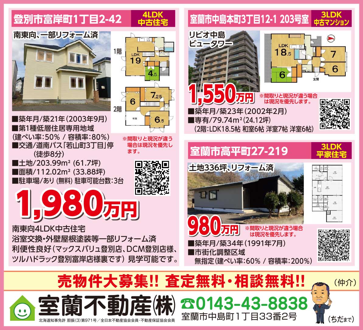室蘭不動産
