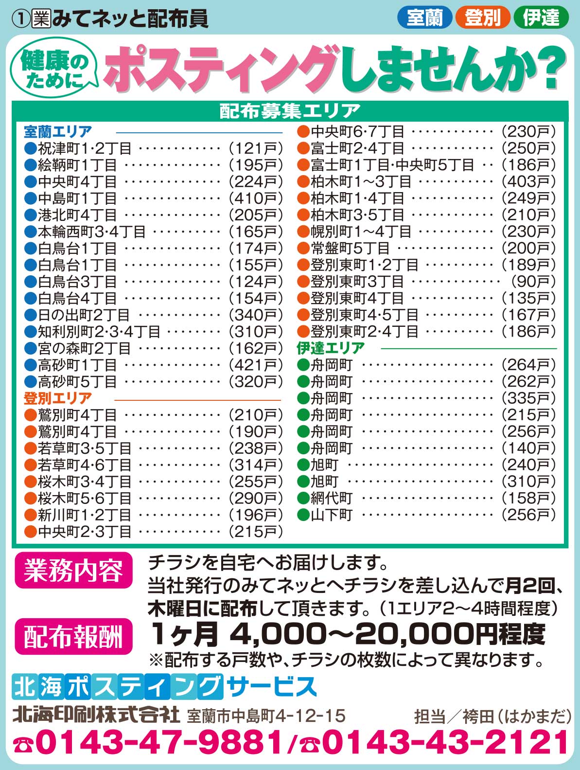 北海ポスティングサービス
