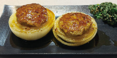 今が旬☆おいしいに決まってる！新タマの肉詰め