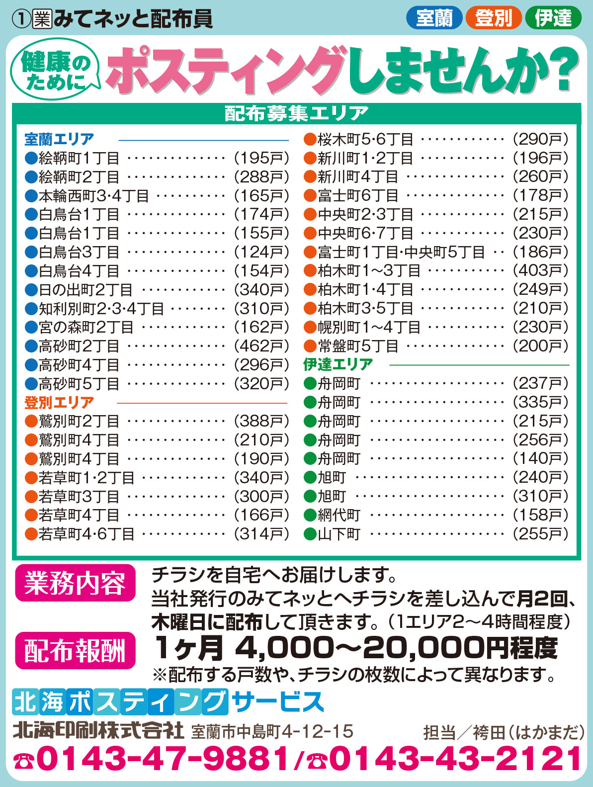北海ポスティングサービス