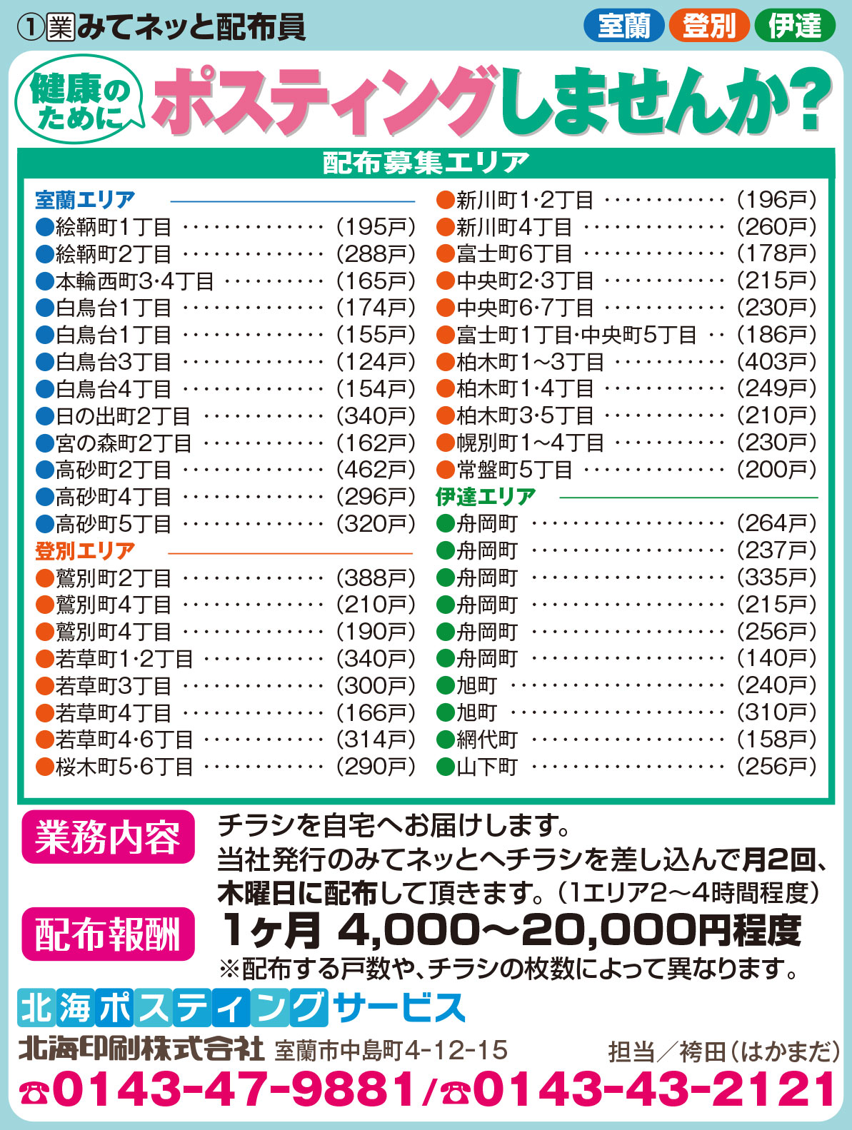 北海ポスティングサービス
