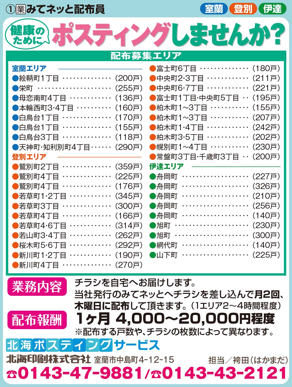 北海ポスティングサービス