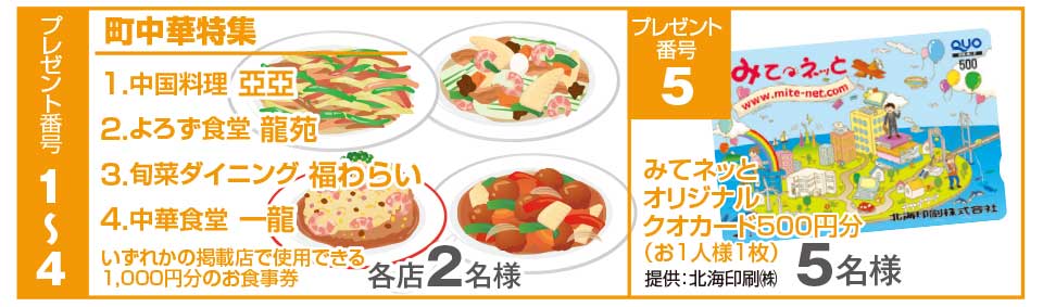 読者プレゼント