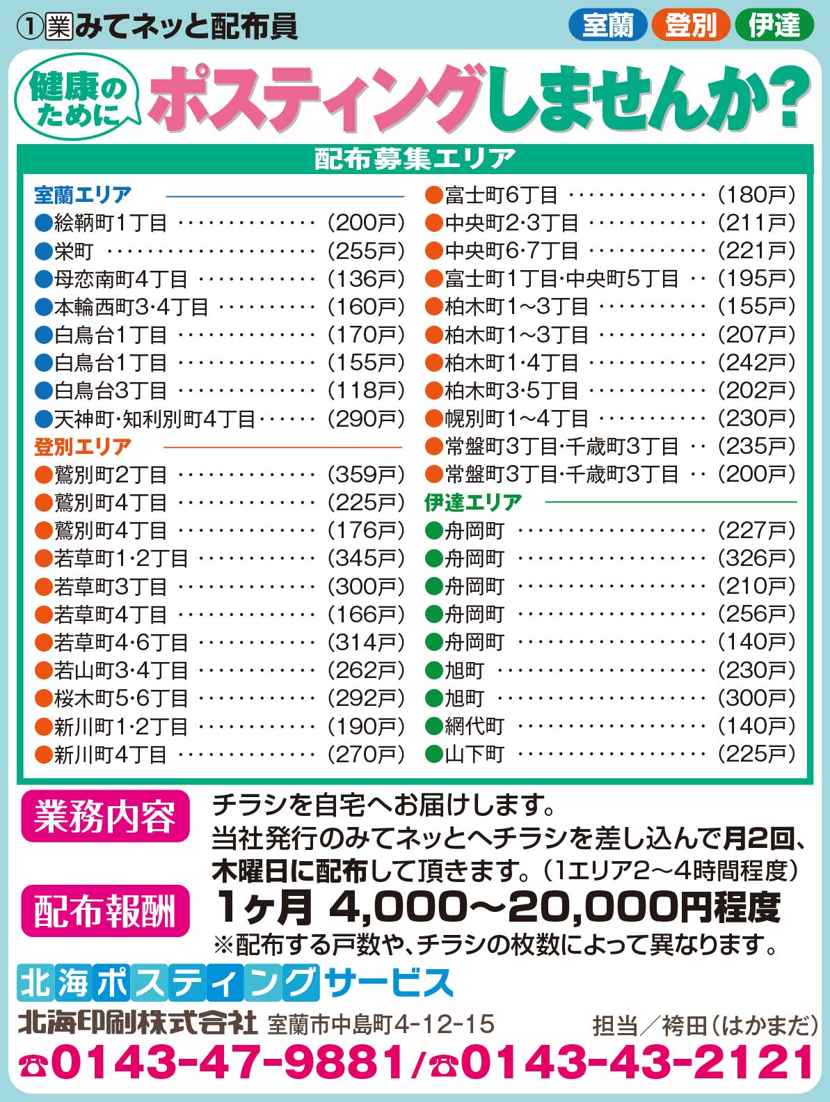 北海ポスティングサービス