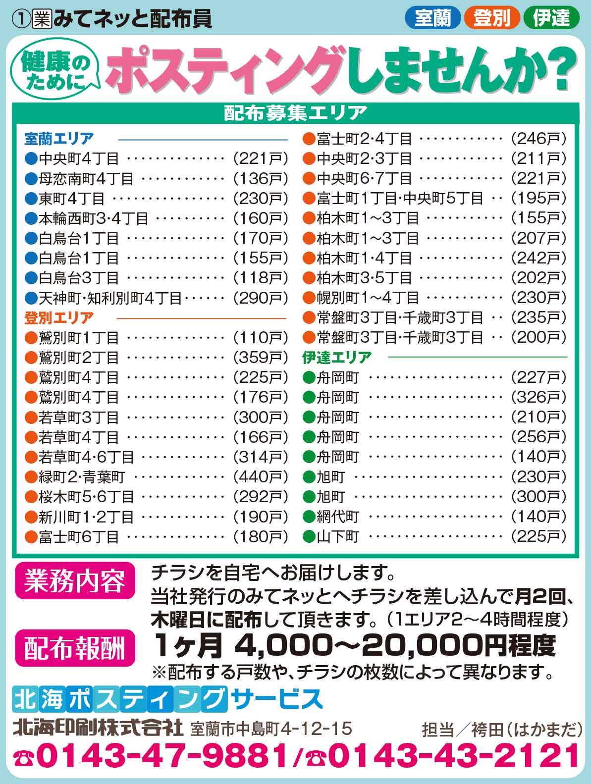 北海ポスティングサービス